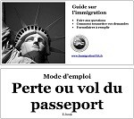 Instructions Perte ou vol du passeport